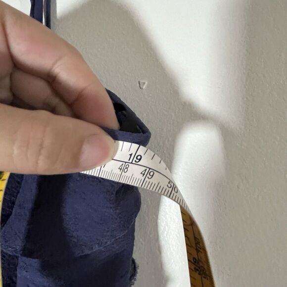 Tadashi Vintage Womens Tiered Ruffle Slip Evening Gown Black Size 14 100% Silk - Picture 6 of 9